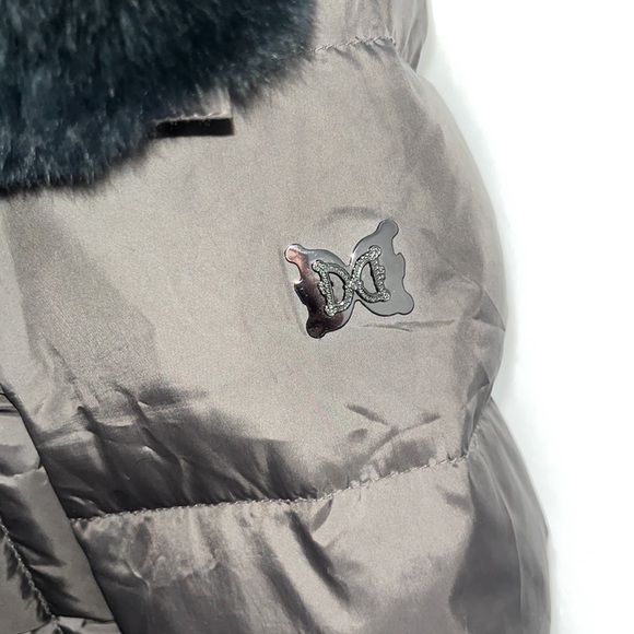 Real fur and real down coat by dawn levy size small - Picture 4 of 13
